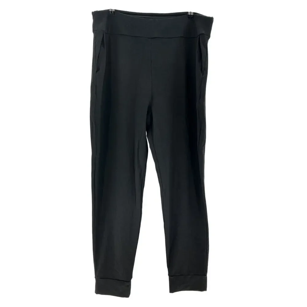 Hatch Cozy Black Indoor Outdoor Jogger Pants Size 3 - Picture 2 of 5